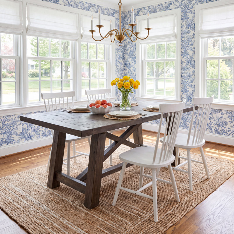 BIANCA　センターテーブル　BR/WAL/WH Birch Lane™ Bianca Extendable Dining Table & Reviews | Birch Lane